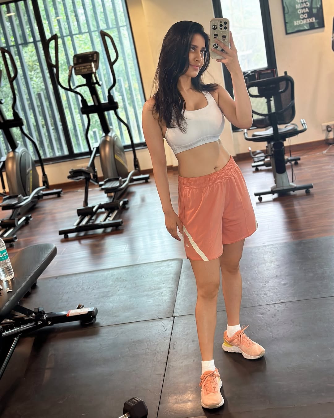 Nabha Natesh hot gym photos viral 