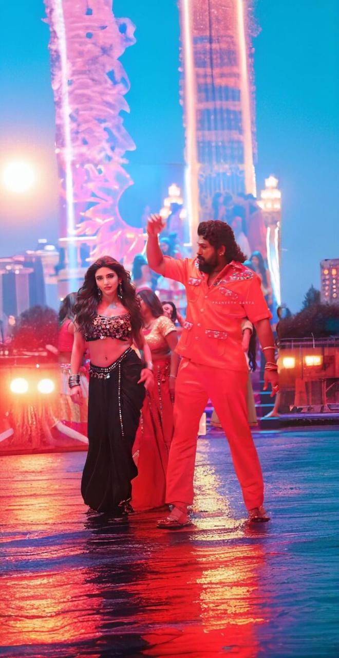 sreeleela Pushpa 2 Item song leaked Photo and makers announced song