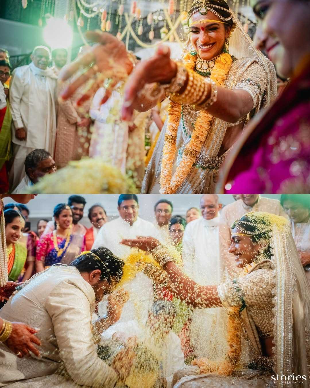 PV Sindhu Marriage Photos, PV Sindhu wedding pics