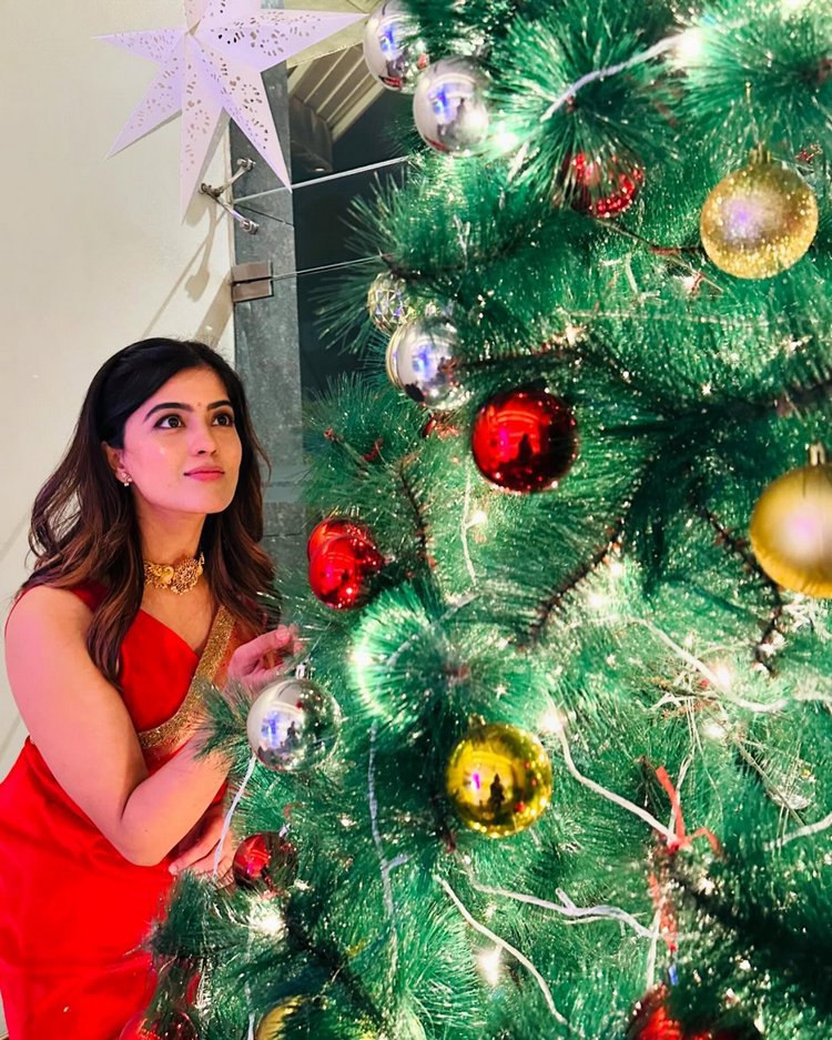 South Actress Christmas celebration Images