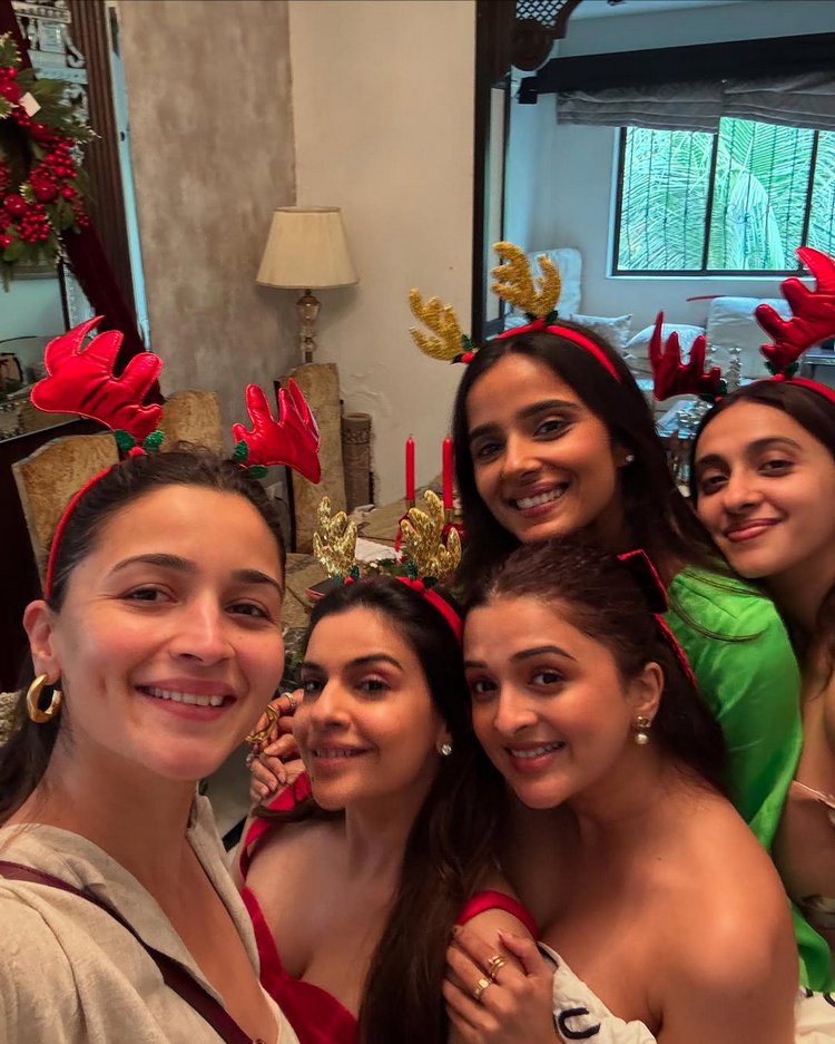 South Actress Christmas celebration Images