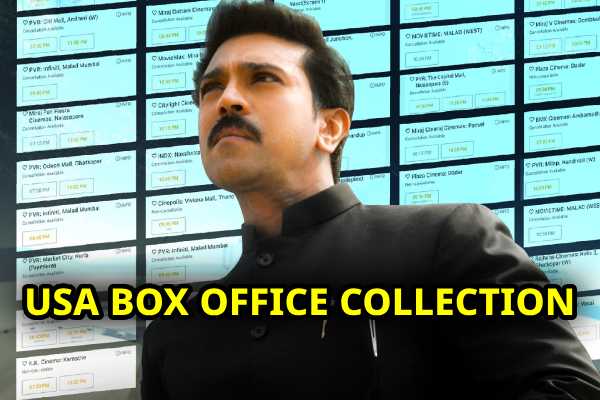 Game Changer USA Collection today, Game Changer Box office collection In USA total