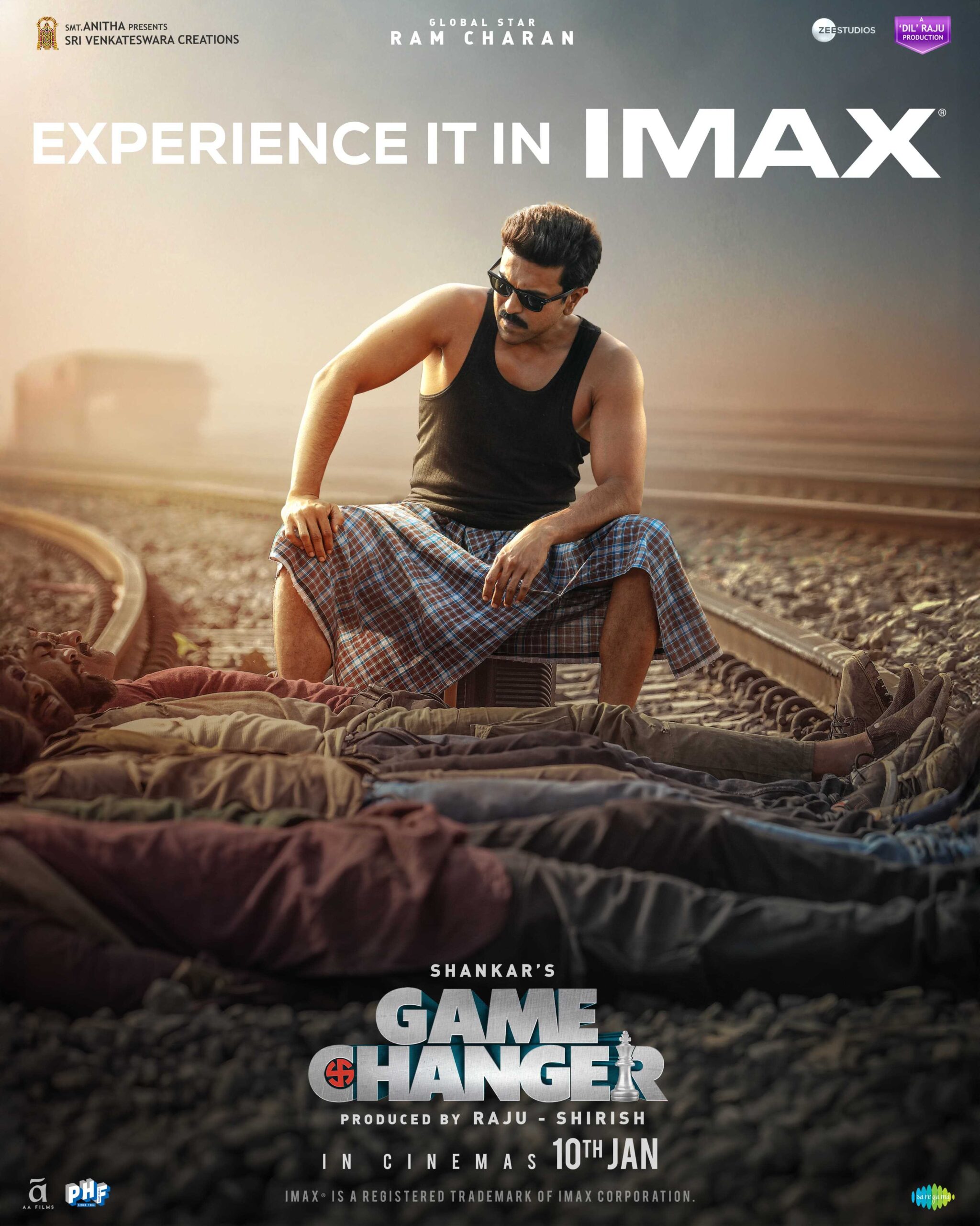 Ram Charan’s Game Changer to Dazzle Audiences with an IMAX® Release