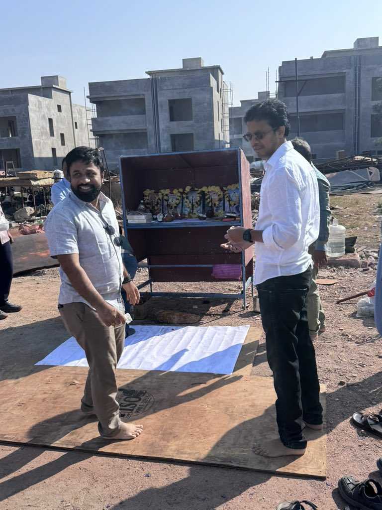 Vijay Devarakonda next VD14 shooting set Photos