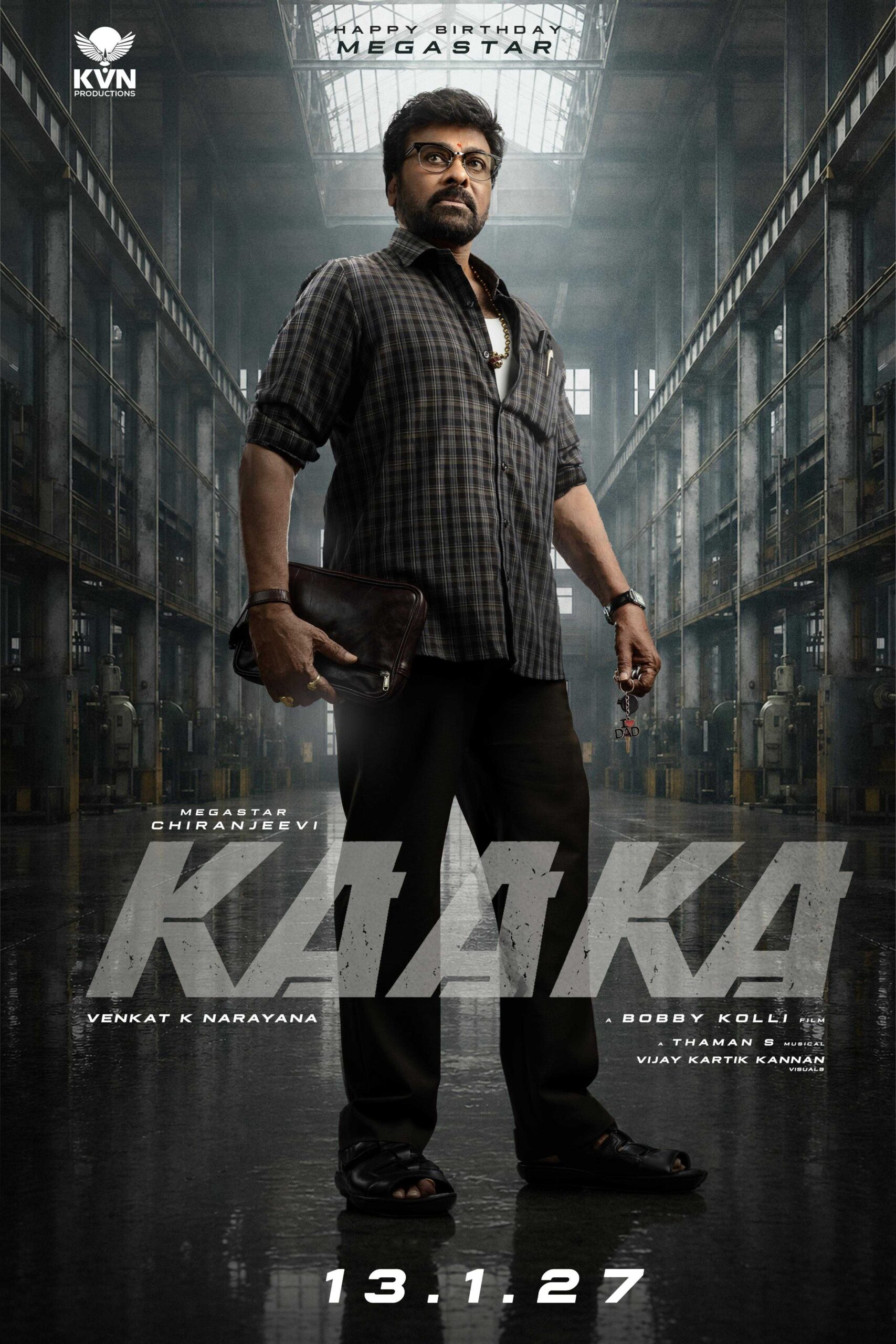 Megastar Chiranjeevi First Look Post From Kaaka Movie 