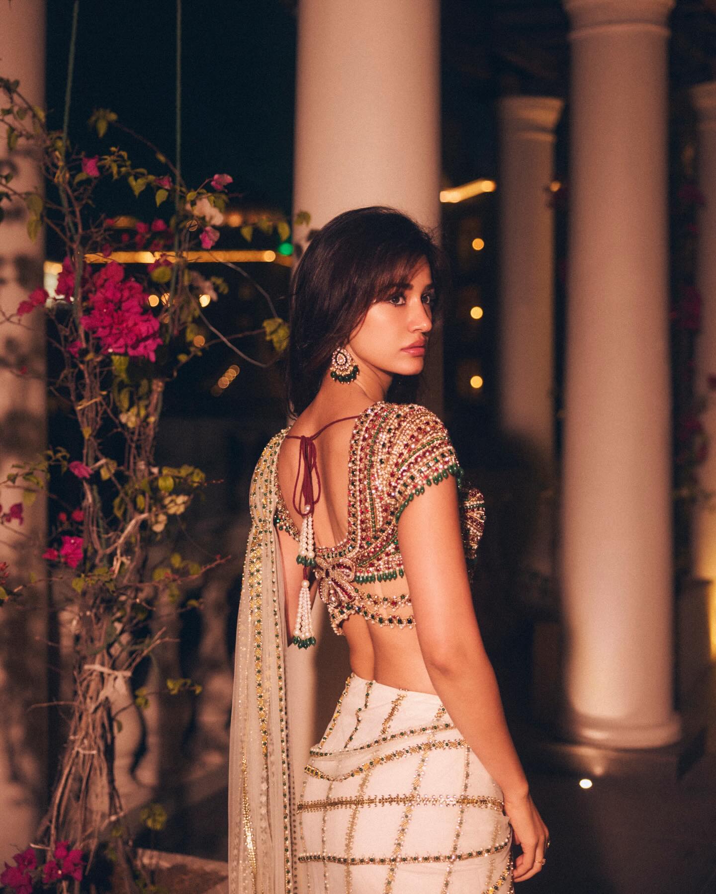 Disha Patani sexy saree images