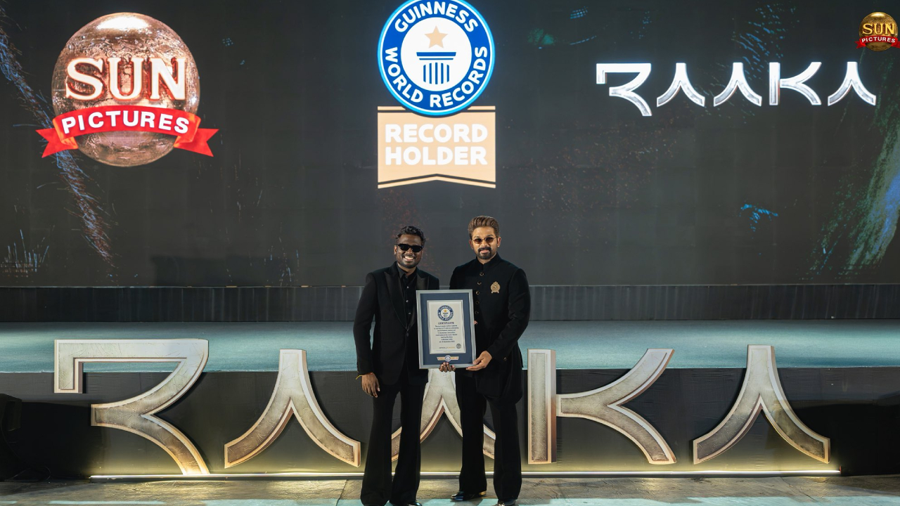 Raaka Creates Guinness World Record with 37 Performers in Real-Time Motion Capture