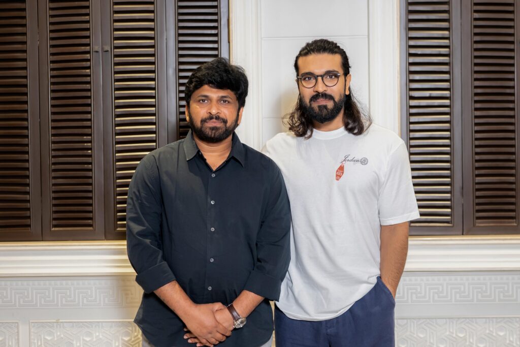 Irumudi Team Met Chiranjeevi and Ram Charan