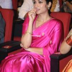 Actress Srinidhi Shetty Latest Saree Stills From AK 47 Pre Release Event