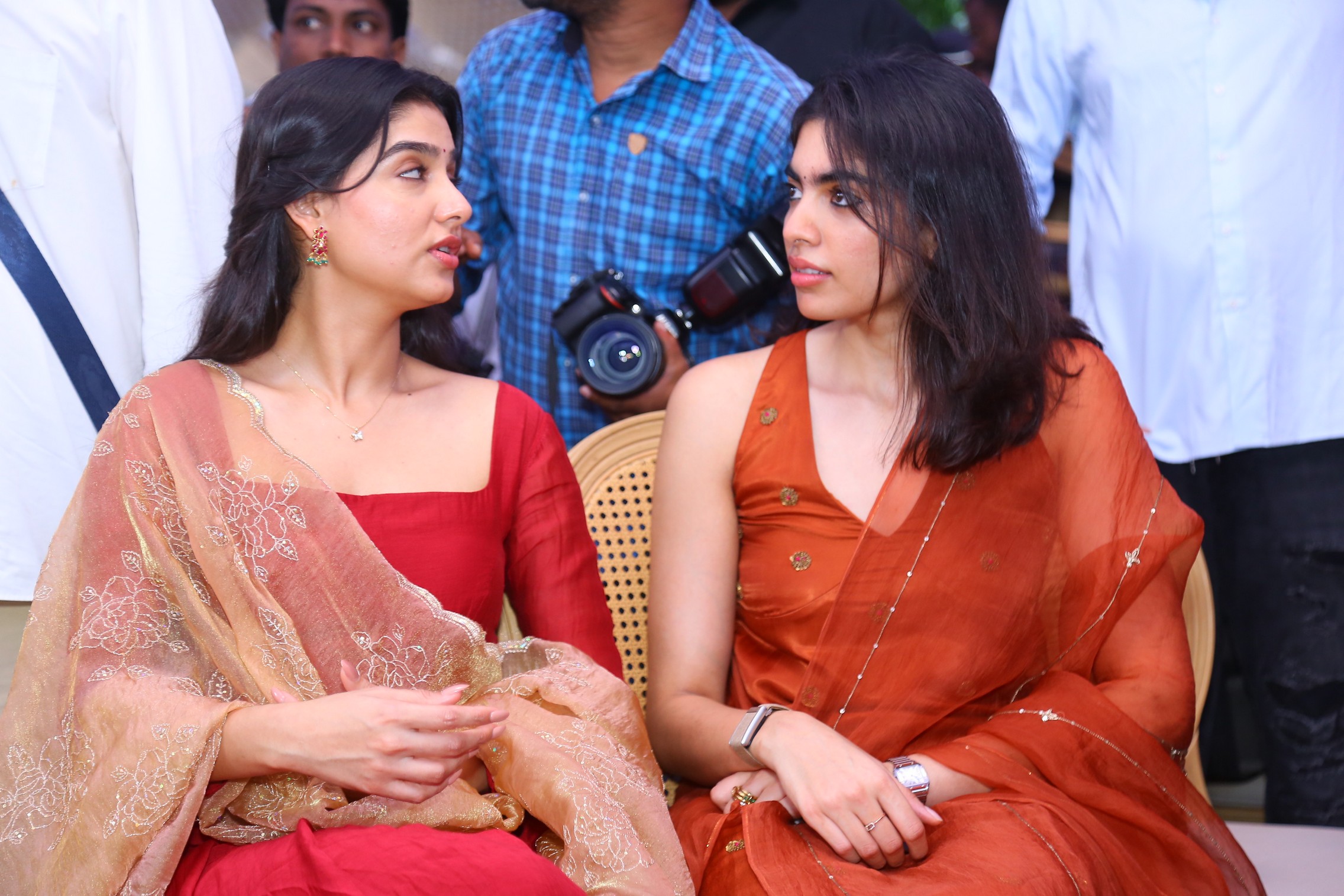 Anaswara Rajan Latest Photos From Ravi Teja film launch