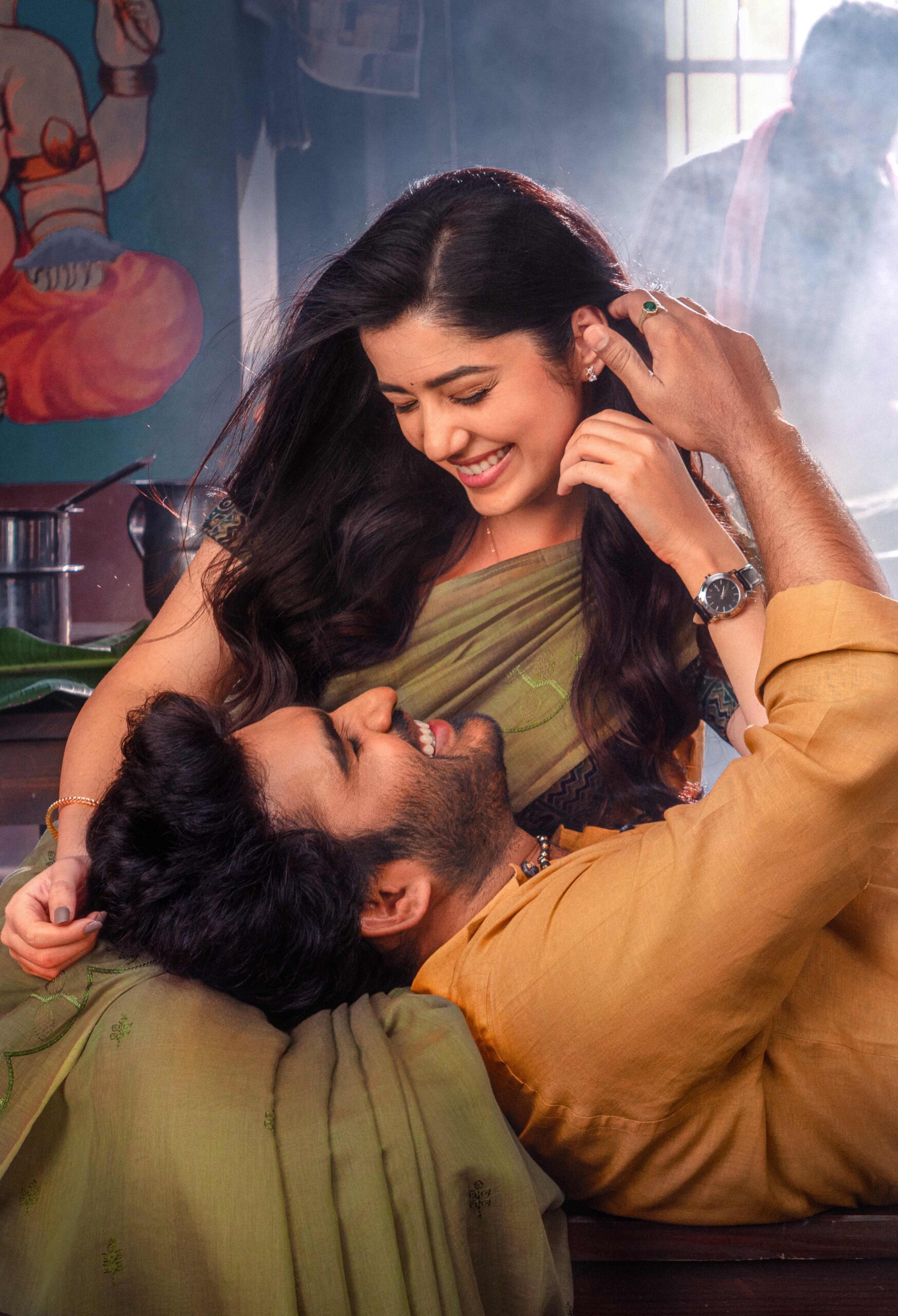 Devika Bhatt First Look Poster From Kiran Abbavaram Reality Movie