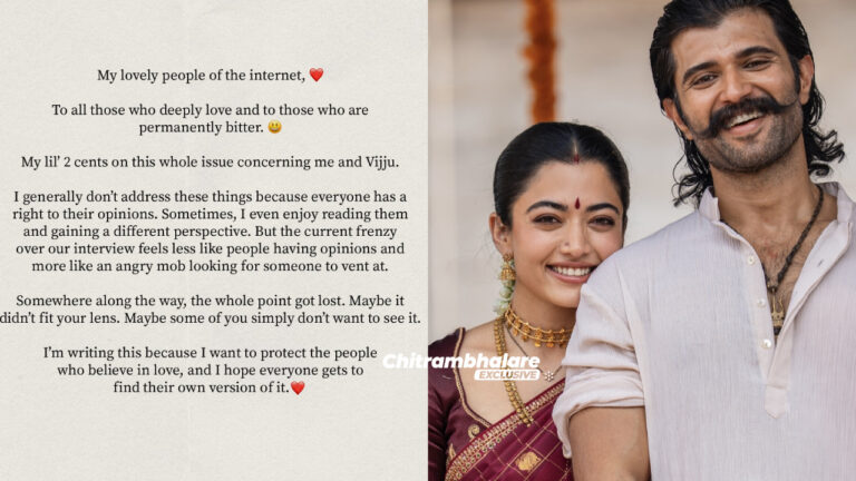 Rashmika Mandanna Responds to Vijay Deverakonda Divorce Rumours