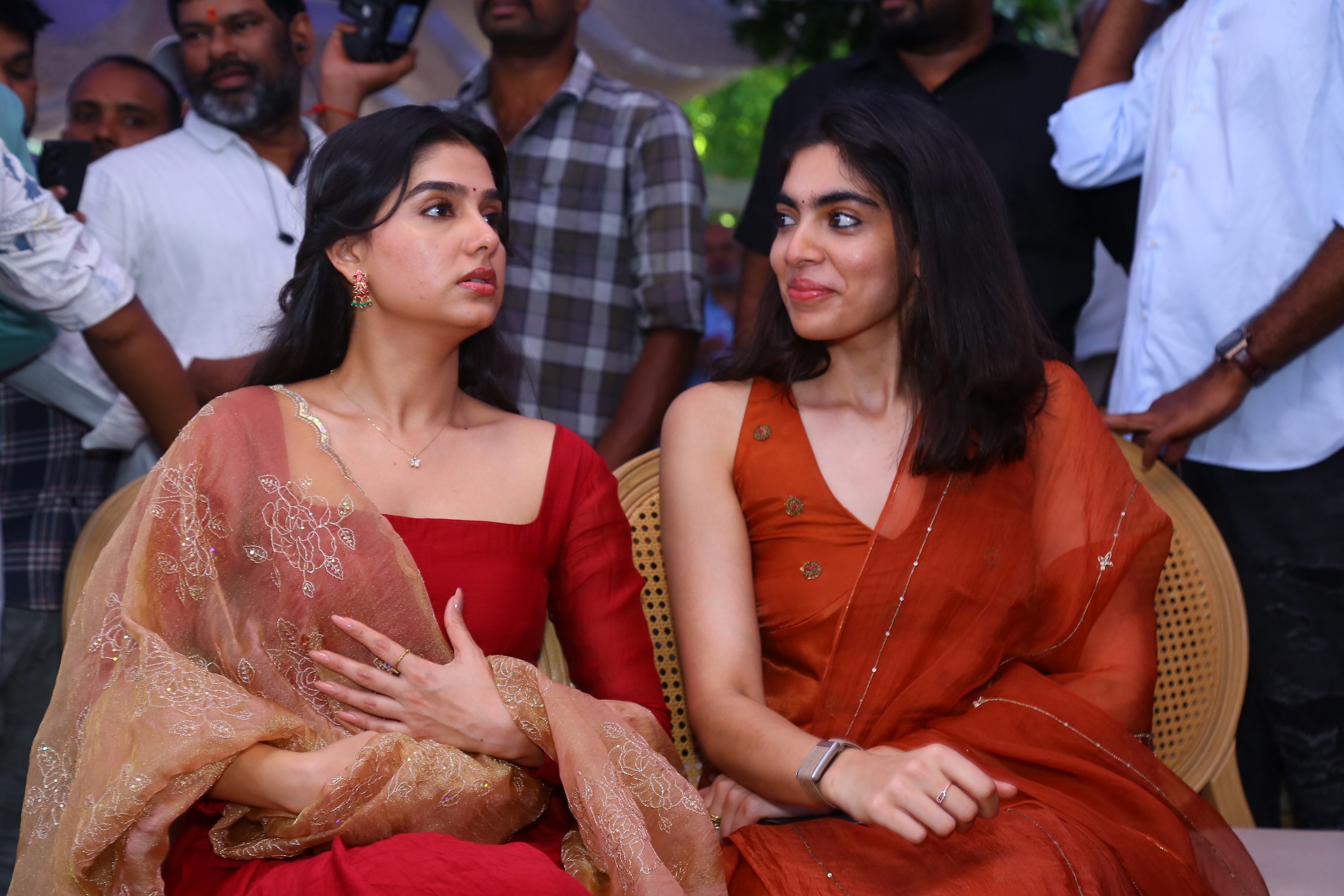 Ravi Teja Daughter Photos from Thulabharam launch