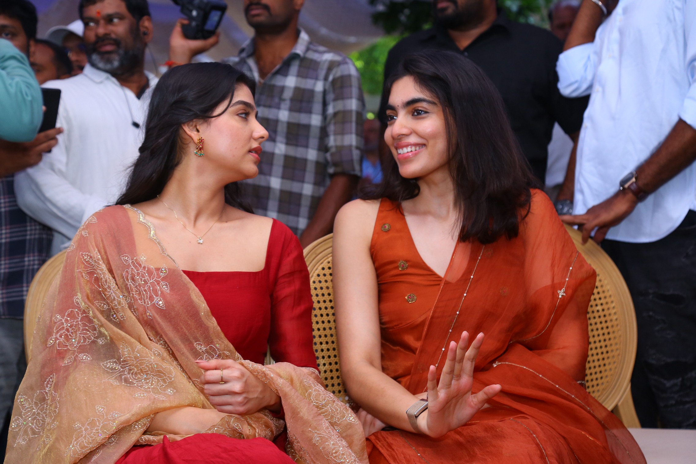 Ravi Teja Daughter Photos from Thulabharam launch