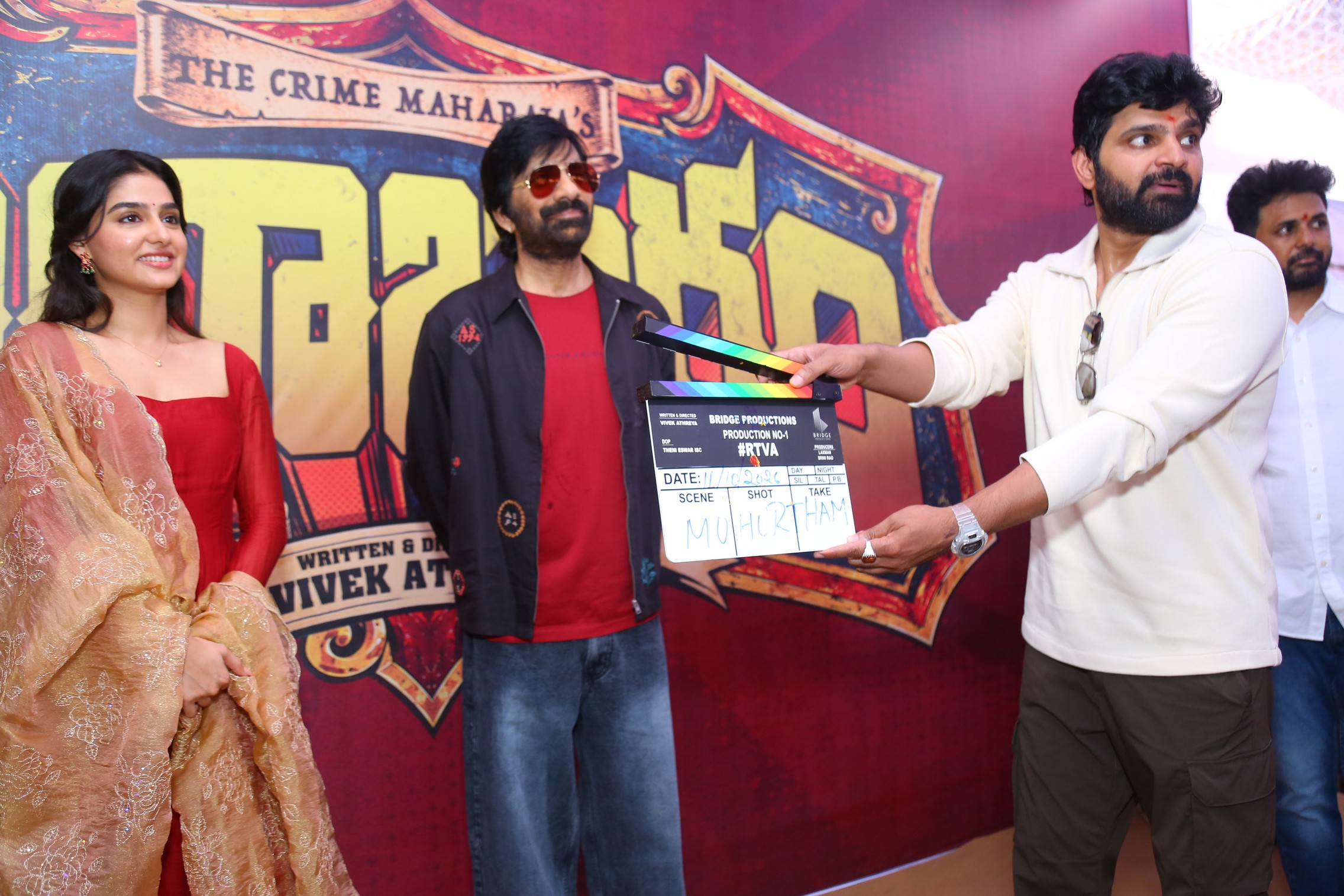 Ravi Teja Next film Thulabharam launch photos