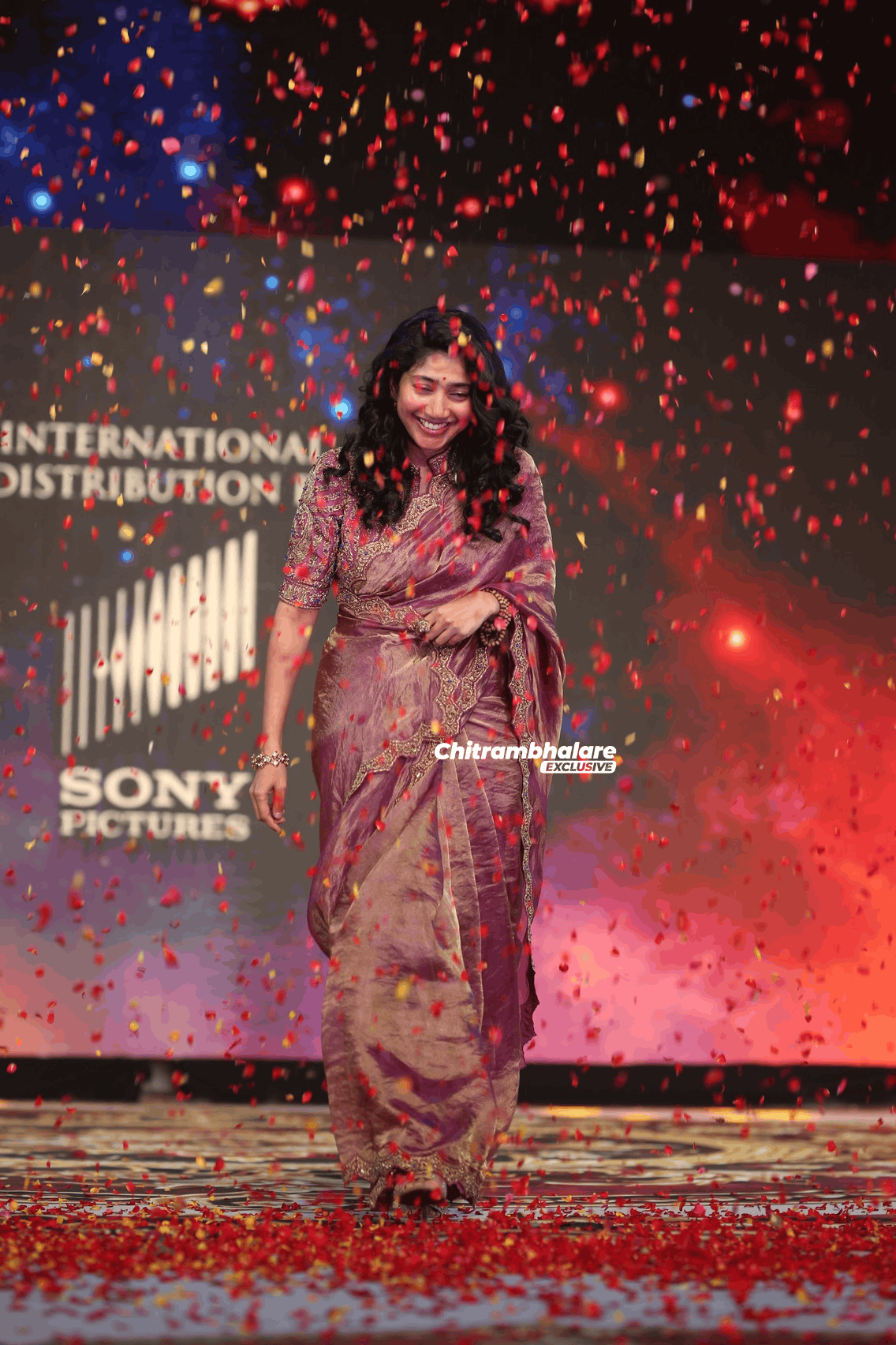 Sai Pallavi Saree Images from Ramayana Telugu Event
