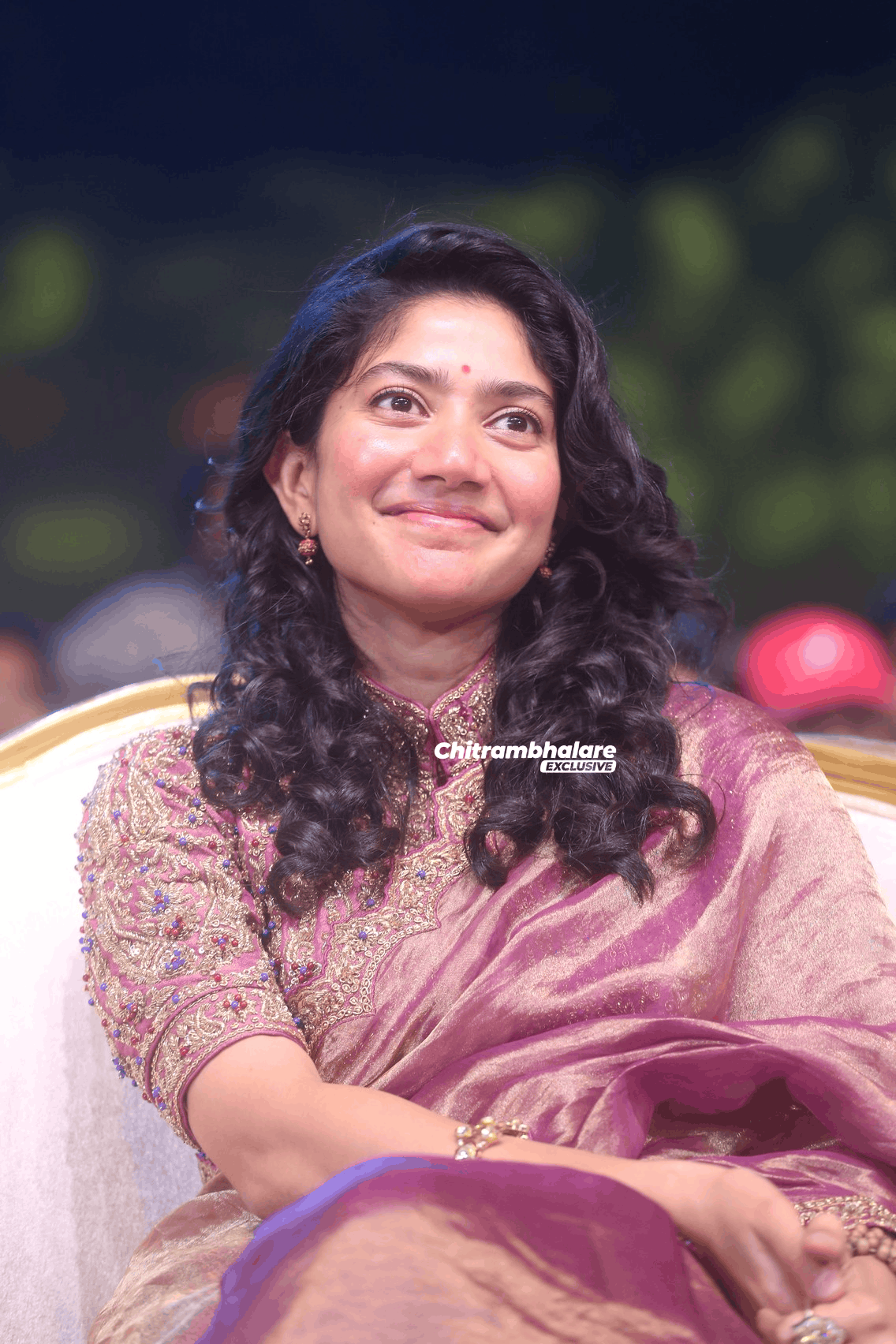 Sai Pallavi Saree Images from Ramayana Telugu Event