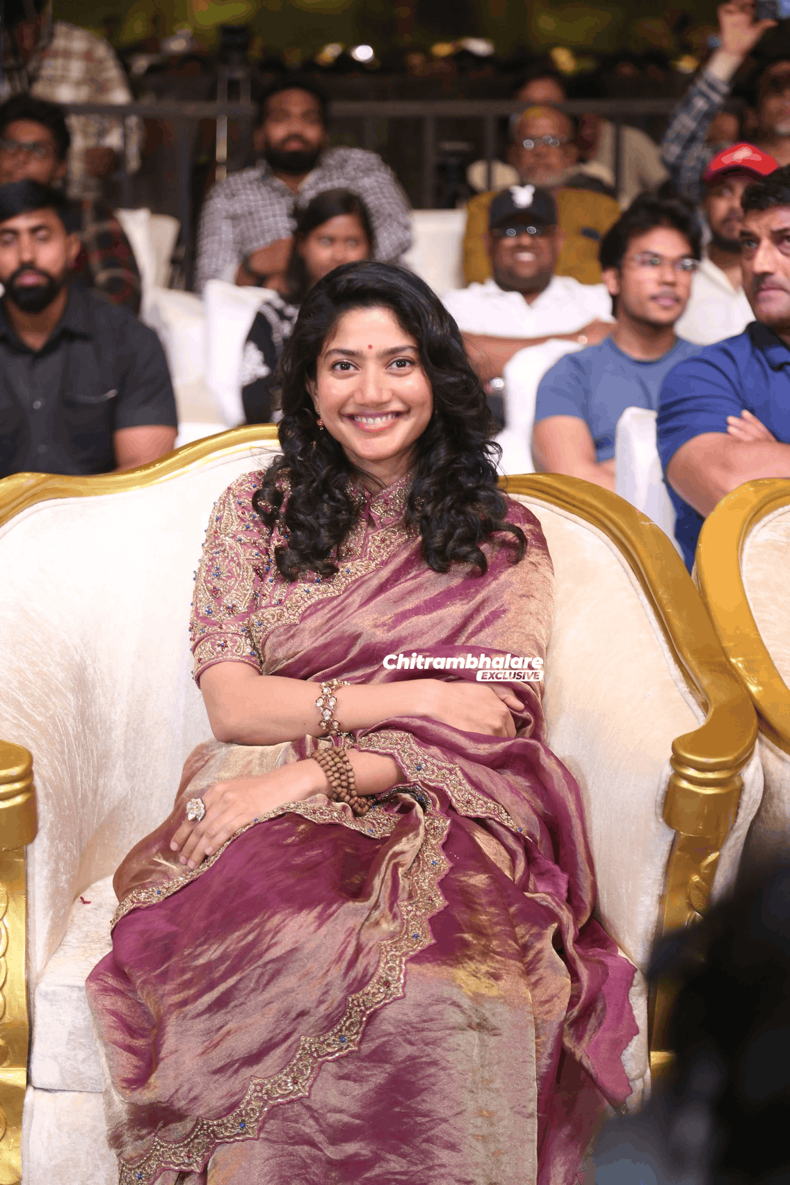 Sai Pallavi Saree Images from Ramayana Telugu Event