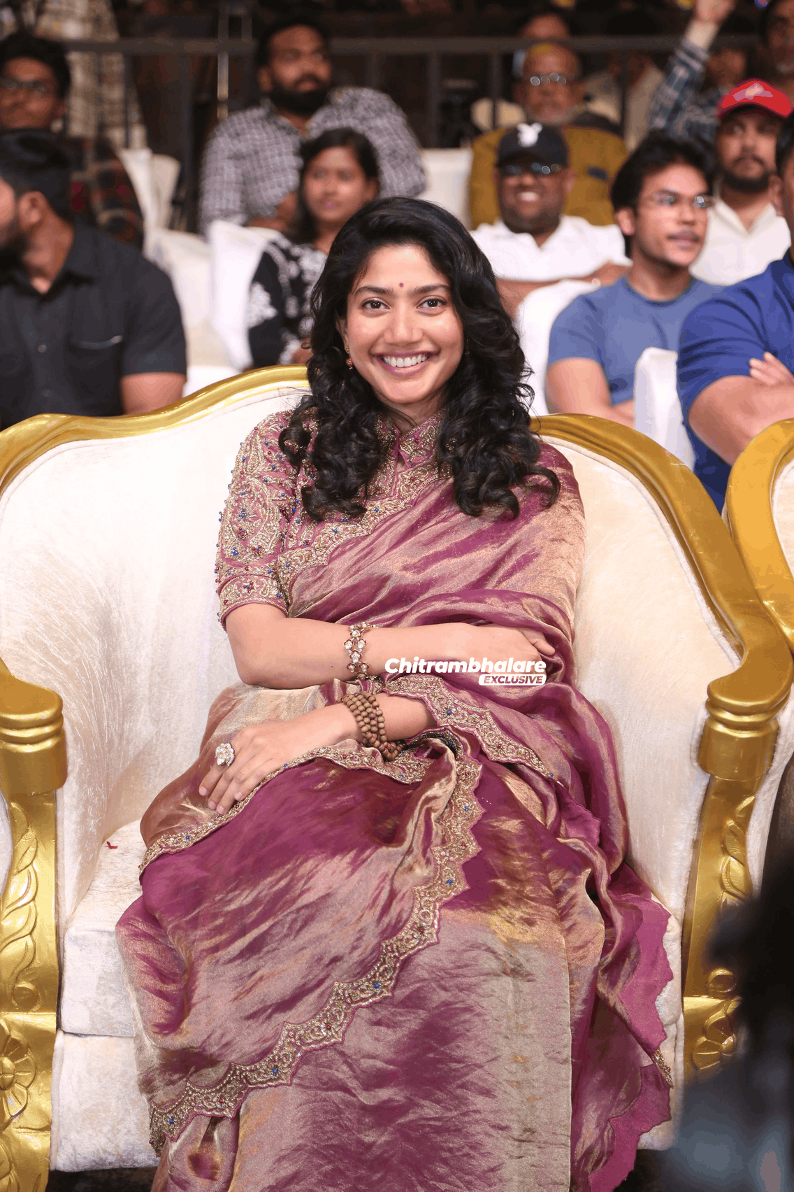 Sai Pallavi Saree Images from Ramayana Telugu Event
