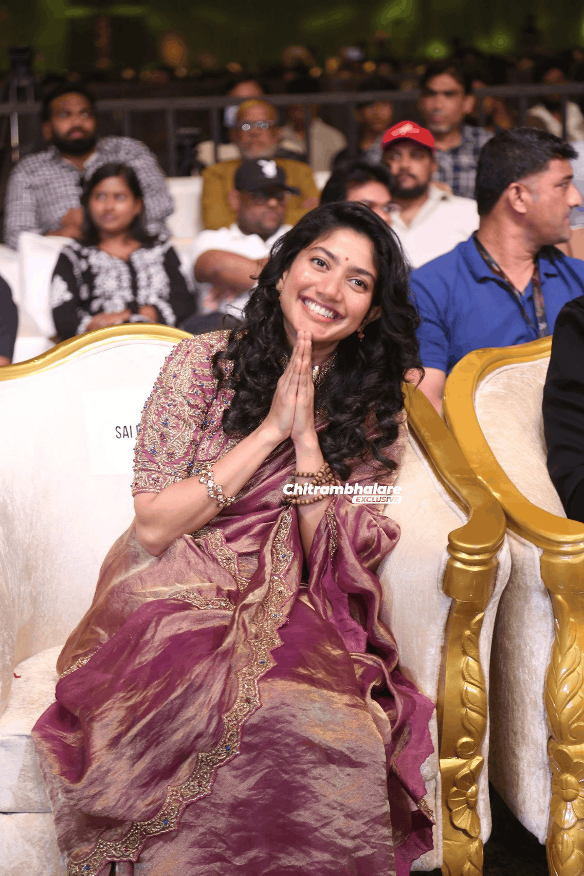 Sai Pallavi Saree Images from Ramayana Telugu Event