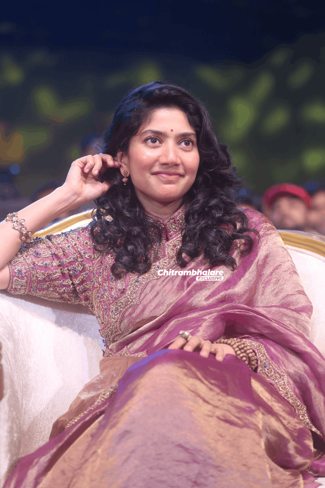 Sai Pallavi Saree Images from Ramayana Telugu Event