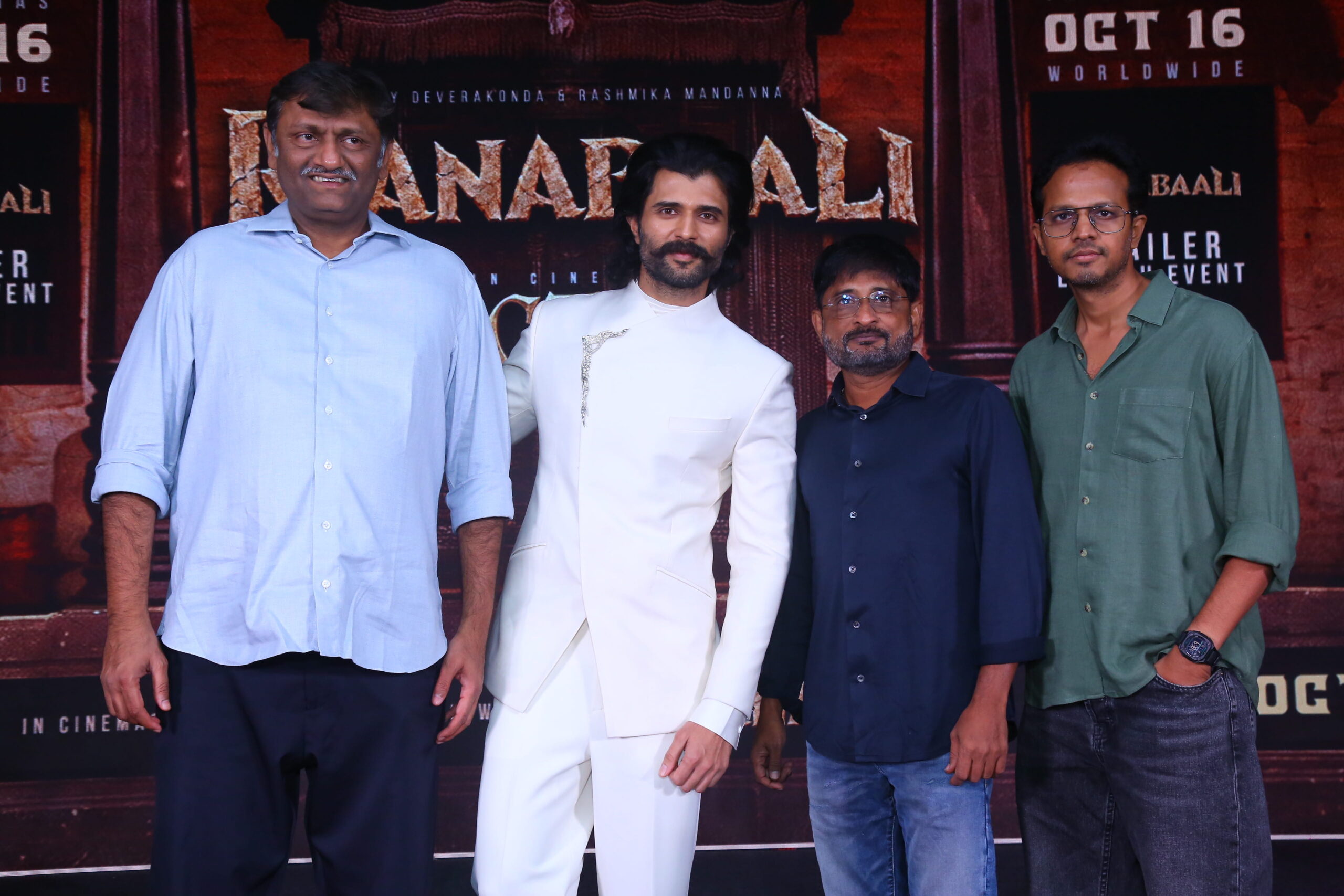 Vijay Deverakonda Ranabaali Movie Trailer Launch Photos